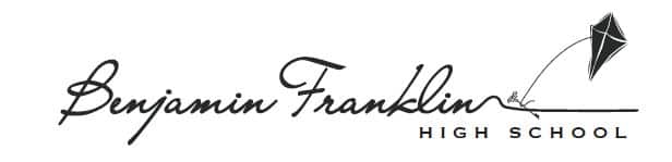 Benjamin Franklin kite logo