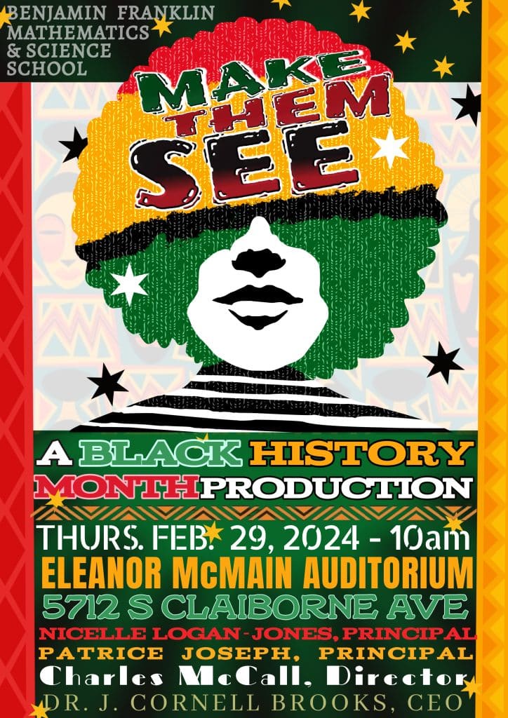 Ben Franklin Elementary students to perform Black History production Make Them See on Feb. 29